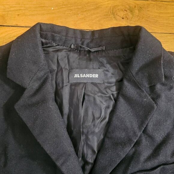 Jil Sander Wool Tailored Blazer Jacket Coat Women's Size 36 - Picture 3 of 7